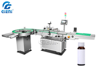 Wysokoprecyzyjna półautomatyczna samoprzylepna maszyna do etykietowania okrągłych butelek AC220V