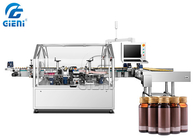 Pionowa automatyczna maszyna do etykietowania szklanych okrągłych butelek Wysoka prędkość Non Stop