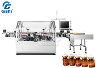 20ml Maszyna do etykietowania butelek z surowicą w probówkach PLC Dwugłowicowa maszyna do etykietowania rotacyjnego